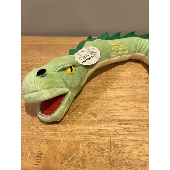 Vintage Busch Gardens Florida NICE LARGE TIGER 15 Busch Gardens Loch Ness Plush‎ Stuffed Animal 47\